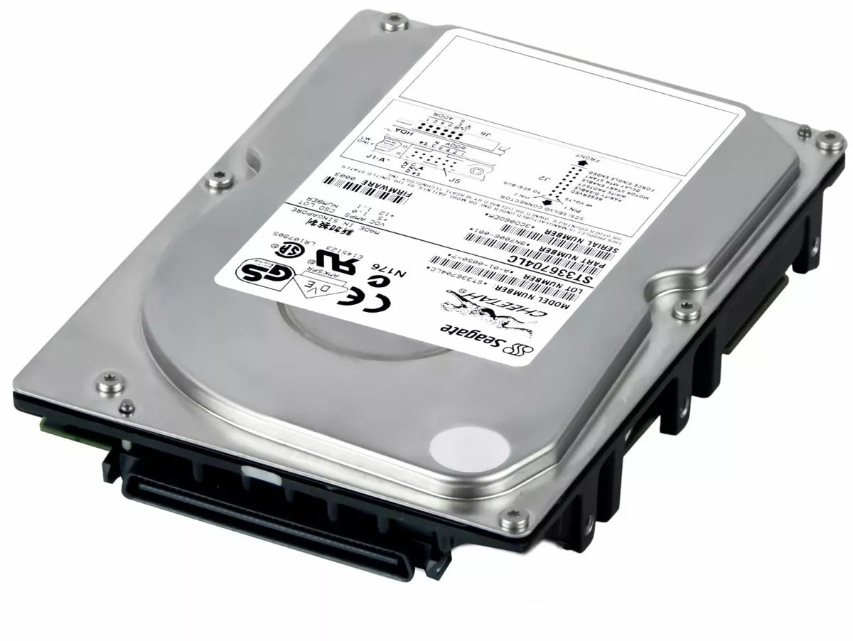 Seagate CHEETAH 36LP ST336704LC 36.7GB 10KRPM ULTRA160 SCSI 80-PIN 3.5" HARD DRIVE