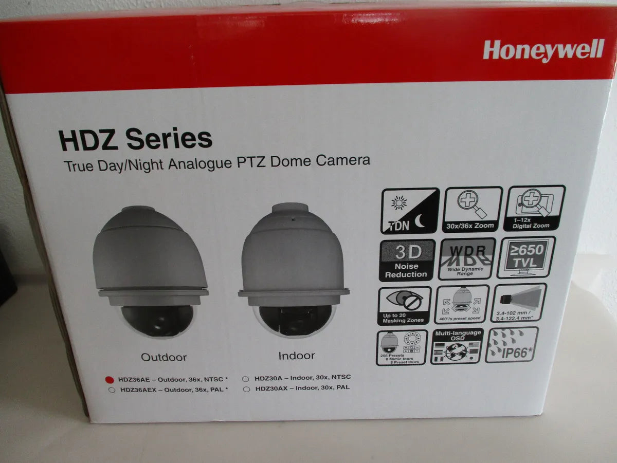 Honeywell HDZ36AE Day/Night Analogue PTZ Dome Camera