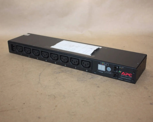 Apc Metered Rack 12a Pdu - 8 X Iec 320-c13 - 1u Rack-mountable (ap7820)