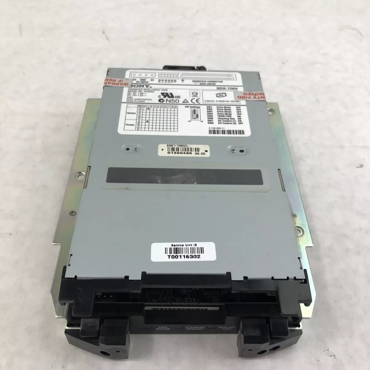 Sony SDX-700V/L 100GB / 260GB AIT3 SCSI LVD / SE Internal Loader Drive