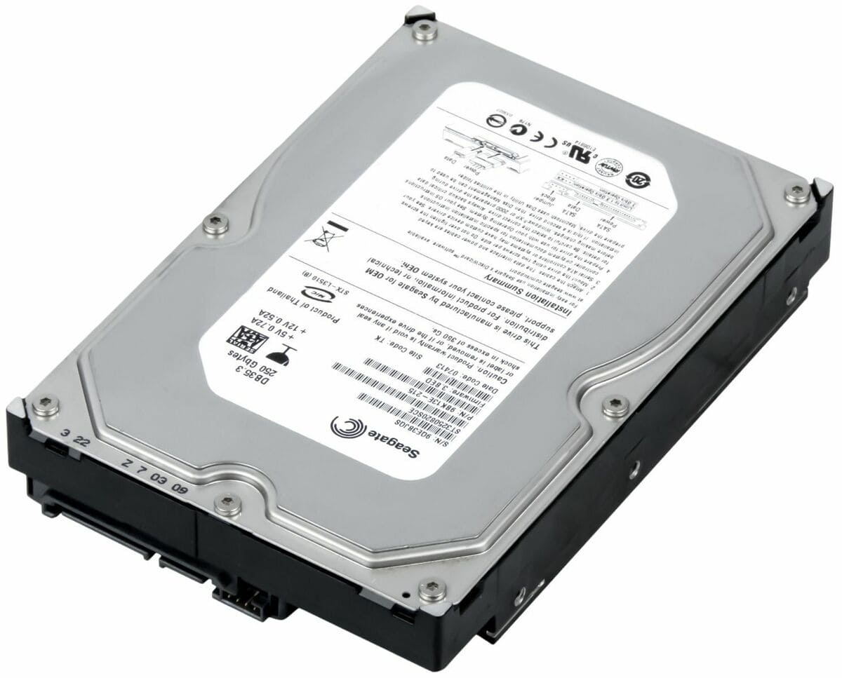 Seagate DB35 250GB INTERNAL 3.5-IN SATA HDD 7200RPM 8MB 1-IN HEI