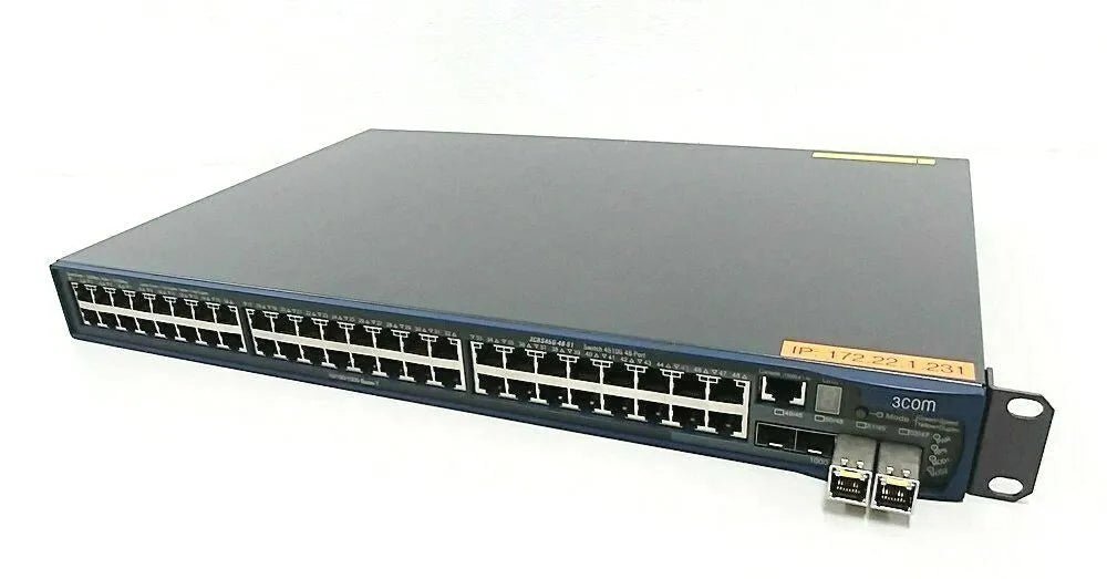 HP 3Com Switch 4510G 48-Port 3CRS45G-48-91 LAYER 3 SWITCH