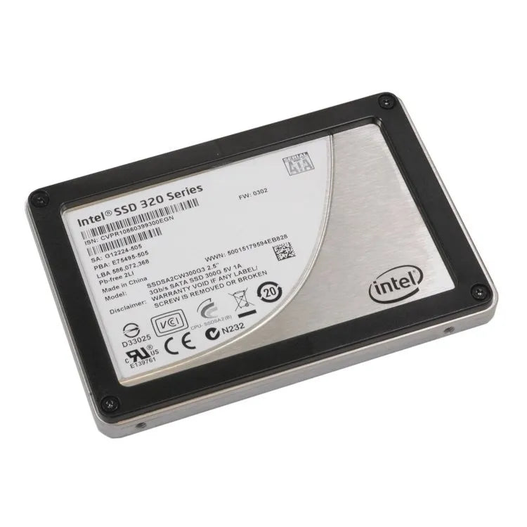 Intel 300GB SATA 2.5'' SSD 3G Solid State Drive