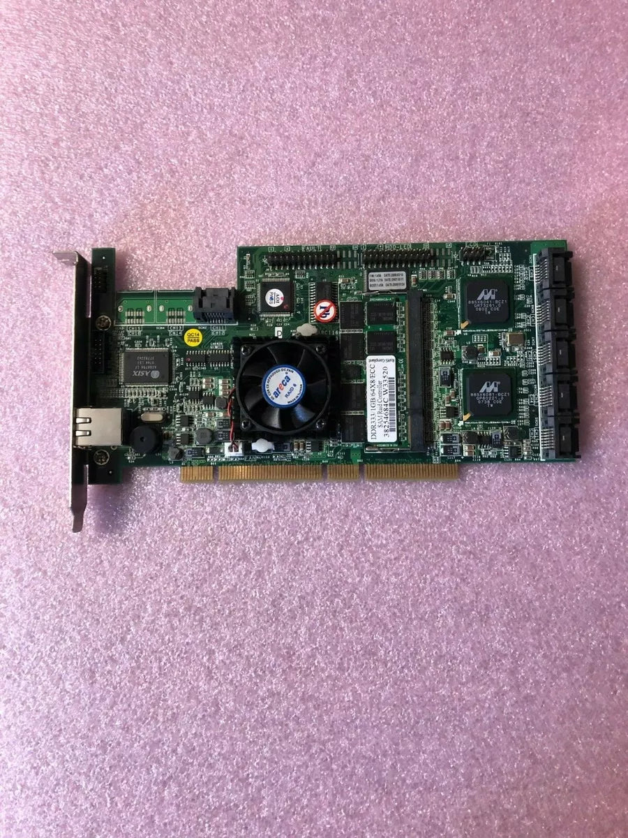 ARECA ARC-1160 PCI-X 64-BIT133MHZ SATA II PCI-X TO SATA II CONTROLLER CARD ONLY