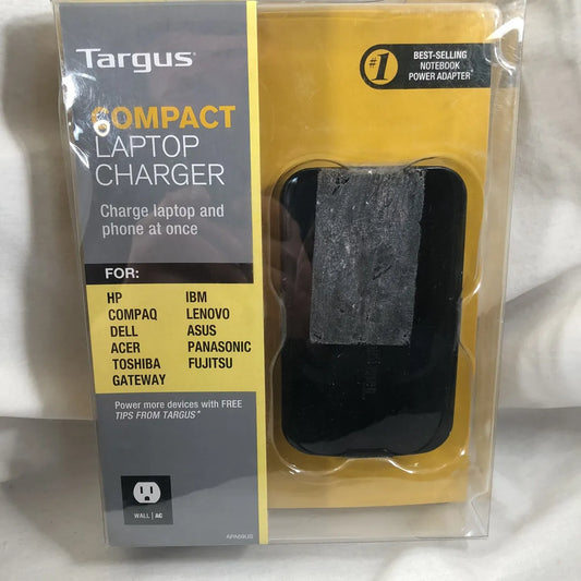 TARGUS APA69US UNIVERSAL 90W SLIM NOTEBOOK ADAPTER 5 TIP