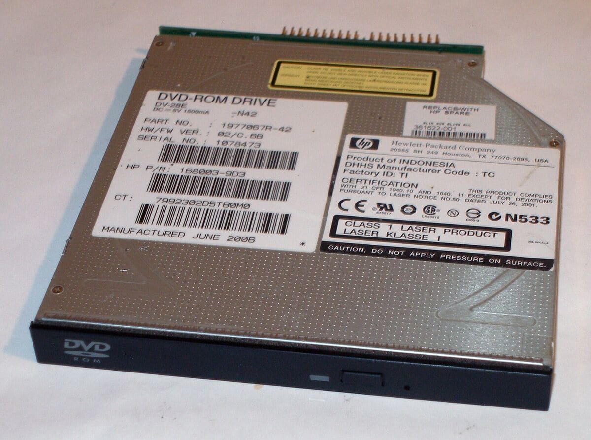 Teac Slim DVD-ROM DV-28E-N42 8X for Notebooks