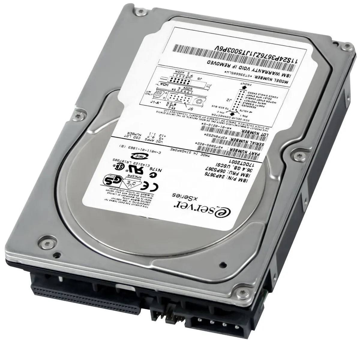 Seagate/IBM 36.4GB ULTRA160 68PIN SCSI HD