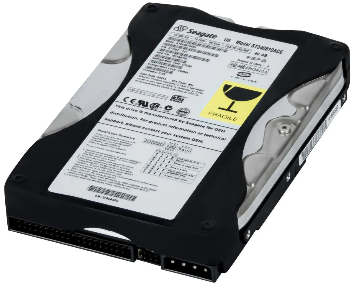 Seagate 40GB 5400RPM 3.5" Hard Drive