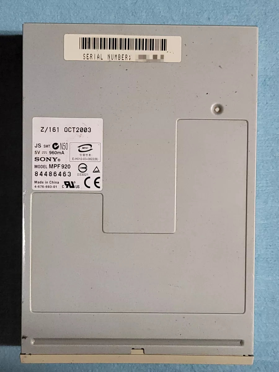 Sony - 1.44 MB Floppy disk drive - Floppy - Internal