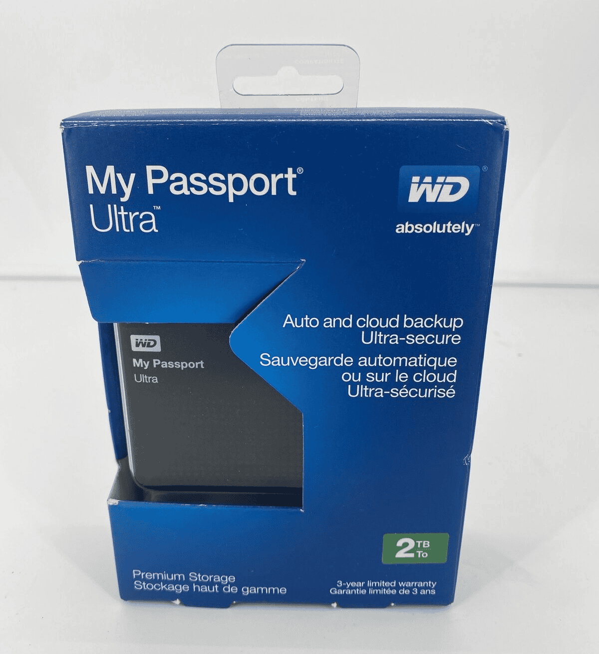 WD My Passport Ultra WDBMWV0020BBK-NESN 2 TB External Hard Drive