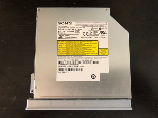 Sony 8X SLIM DVD RW Drive