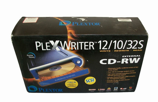 Plextor 12X10X32 SCSI CDRW EXTERNAL