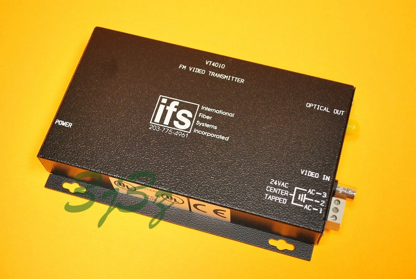 IFS VT4010 1-Fibre Multimode 850nm FM Video Transmitter