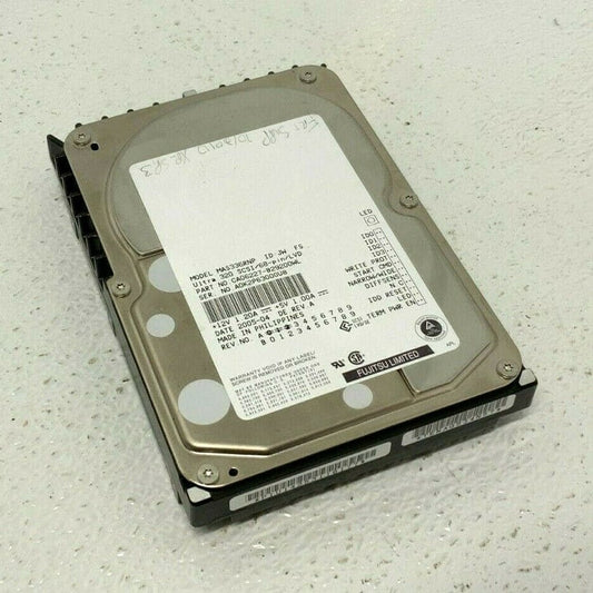 Fujitsu MAS336RNP 36.7GB 15KRPM Ultra-320 SCSI 68-PIN 3.5-Inch Hard Drive