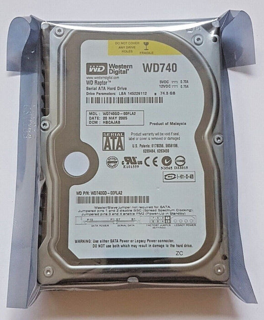 Western Digital 74GB 10K RPM 3.5'' SATA HDD