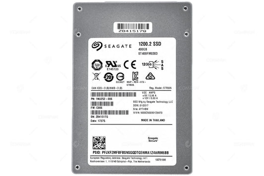 Seagate 2.5" 400GB SAS SSD - 1200.2 Series (eMLC)