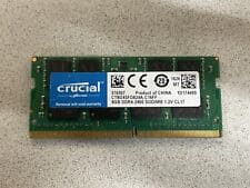 Crucial CT8G4SFD824A.C16FF 8GB DDR4-2400MHz 260Pin SO-DIMM Memory Module