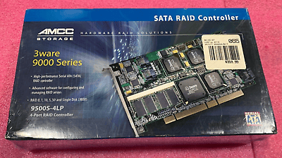 3Ware Inc. 9500S-4LP KIT Quad-Port 150Mbps Serial ATA-1.5Gbps 128Mb Buffer PCI Raid Controller Card