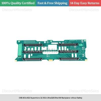 Supermicro CSE-SCA-822 SCSI Backplane supports motherboar P4DC6+