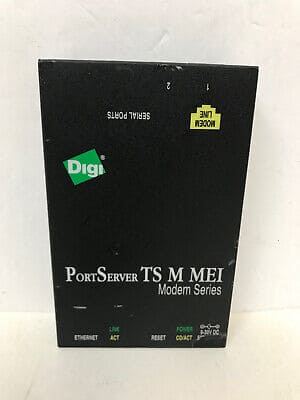 Digi International 70001899 portserver TS 3 + Modem 3port RJ45 device server