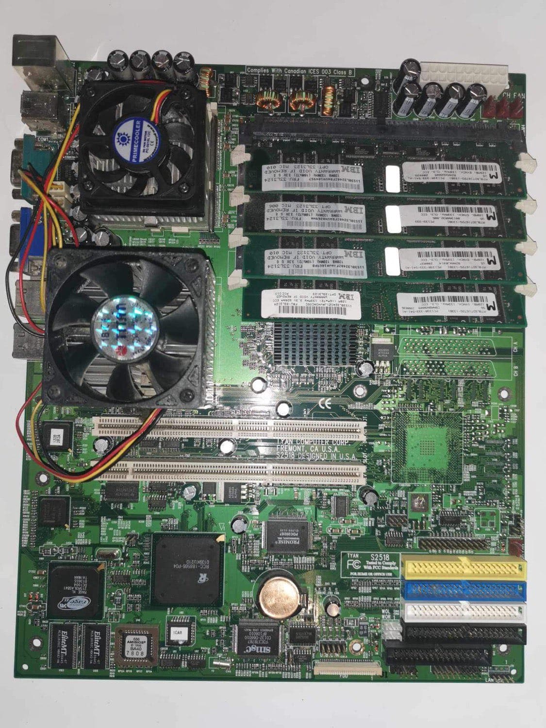 Tyan Thunder LE-T Dual Pentium III Socket 370 Server Board S2518