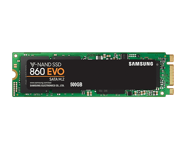 Samsung MZ-N6E500BW 860 EVO 500GB SATA 6Gbps M.2 Solid State Drive