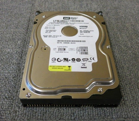 Western Digital WD800BB Caviar 80Gb 7200Rpm 2Mb Cache IDE Ultra ATA-100 3.5-Inch Internal Hard Drive