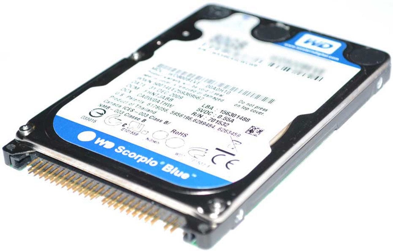 Western Digital 9.5mm 80GB 2.5in. 5400rpm