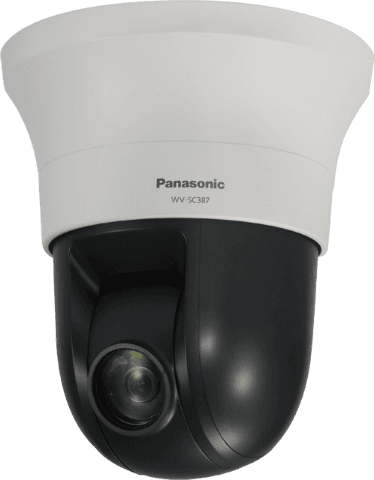 PANASONIC WV-SC387 PTZ HD IP camera with 45x Optical Zoom