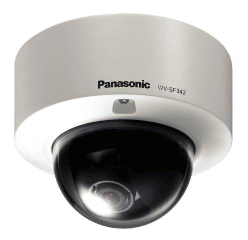 Panasonic WV-SF342 IP Network PoE H.264 Vandal Dome Security Camera