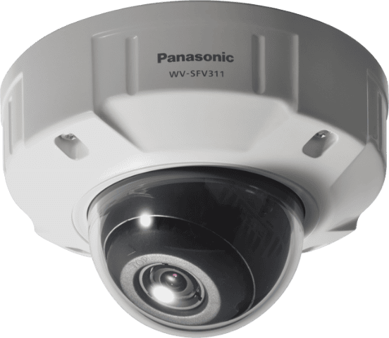 Panasonic Vandal Resistant Waterproof Dome Network 1080 Camera