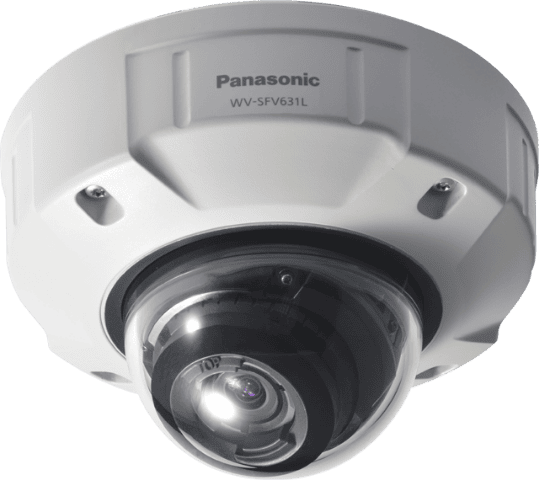 Panasonic WV-SFV631L 3.6x-Optical Zoom 2.8-10Mm Lens Network Dome Camera