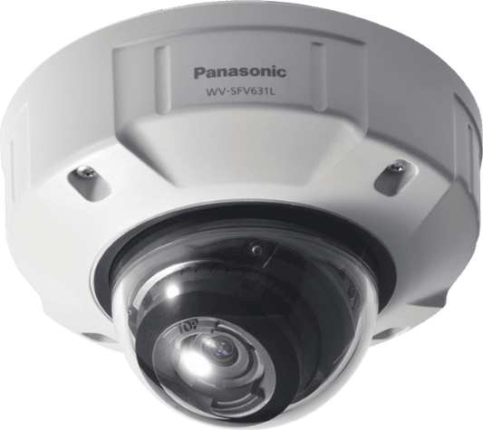 Panasonic WV-SFV631L 3.6x-Optical Zoom 2.8-10Mm Lens Network Dome Camera