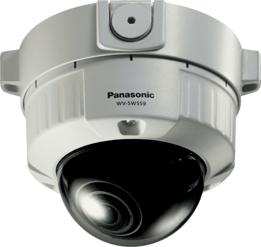 Panasonic WV-SW559 3.6x-Optical Zoom 2.8-10Mm Verifocal Lens Outdoor Network Dome Camera