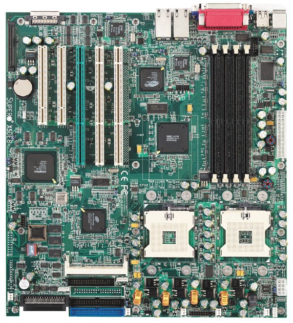 SuperM X5DE8-GG eATX Dual mPGA604 ZIF Sockets Dual Xeon FSB533