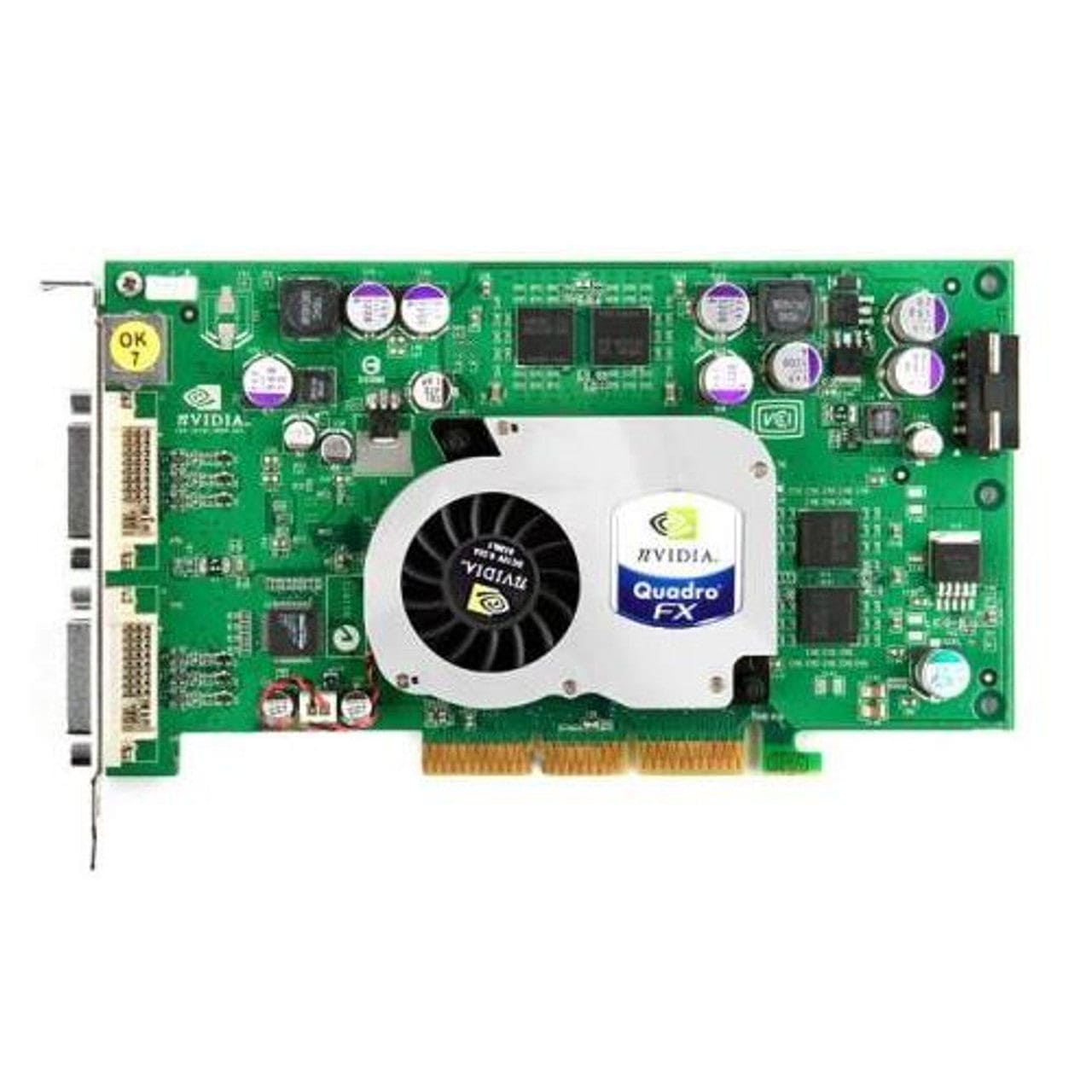 Nvidia Quadro FX1100 128MB AGP 8X Video Card Dual DVI